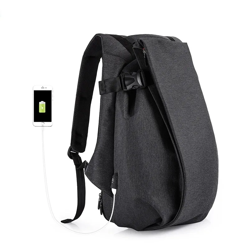 sac à dos pour ordinateur portable de 16 à 17 pouces, étanche, résistant à 180, ouvert, grande capacité, sac de voyage, chargement usb, sac de sport pour adolescent