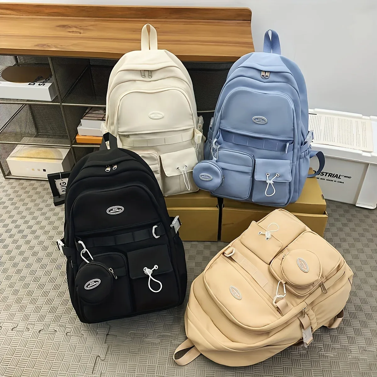 sac à dos simple, grande capacité, pour le sport et les voyages, sac à dos de loisirs pour collégiens, sac à dos de tutorat