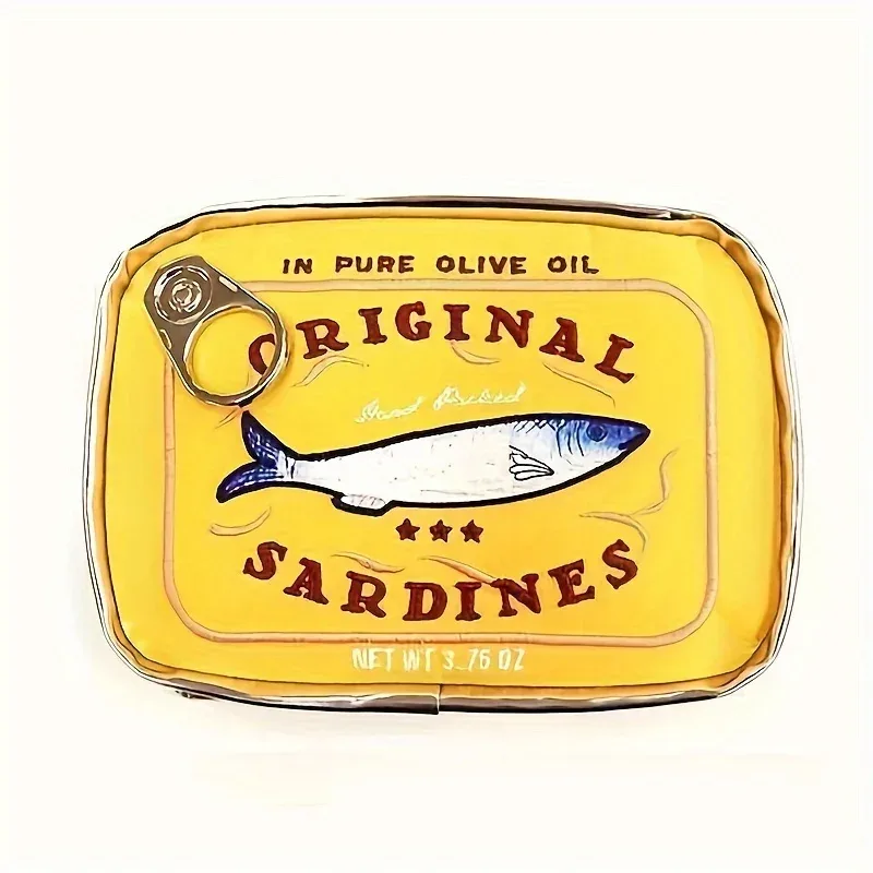 trousse de toilette mignonne motif sardine, trousse de toilette de voyage, trousse de toilette étanche, sac de rangement pour accessoires, excellent cadeau pour les vacances