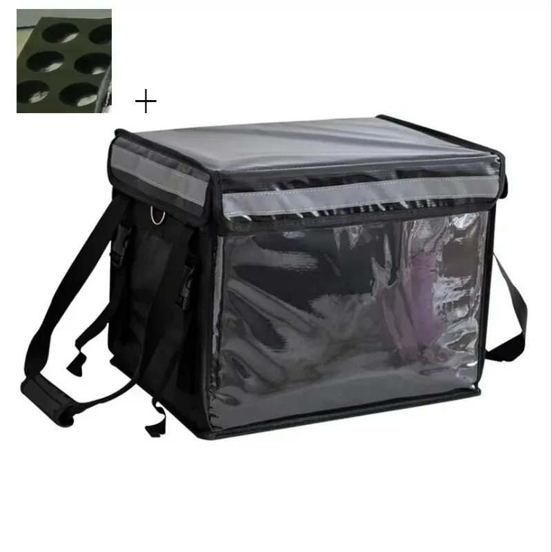 sac isotherme à dos 48l, boîte à pique-nique, sac à lunch thermique, sac isotherme avec bloc de glace, sacs thermiques pour livraison de nourriture fraîche en voiture, sac réfrigérateur