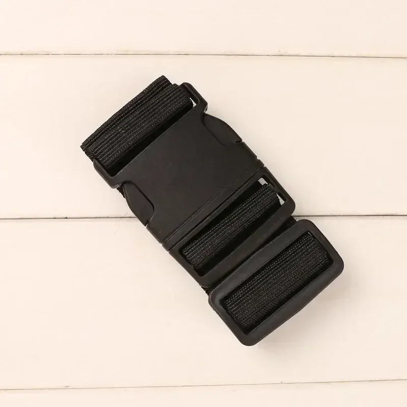 sangle de bagage réglable de 2m, 1 pièce, ceinture croisée, emballage valise de voyage, sangle à boucle de verrouillage en nylon, ceintures de bagages, accessoires de sac de camping