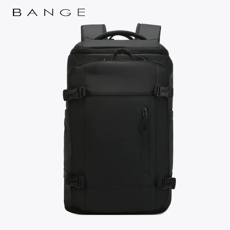 sac dos oxford cloth black solid color large capacity adjustable shoulder straps leisure voyage compartiments shoes reduction burden