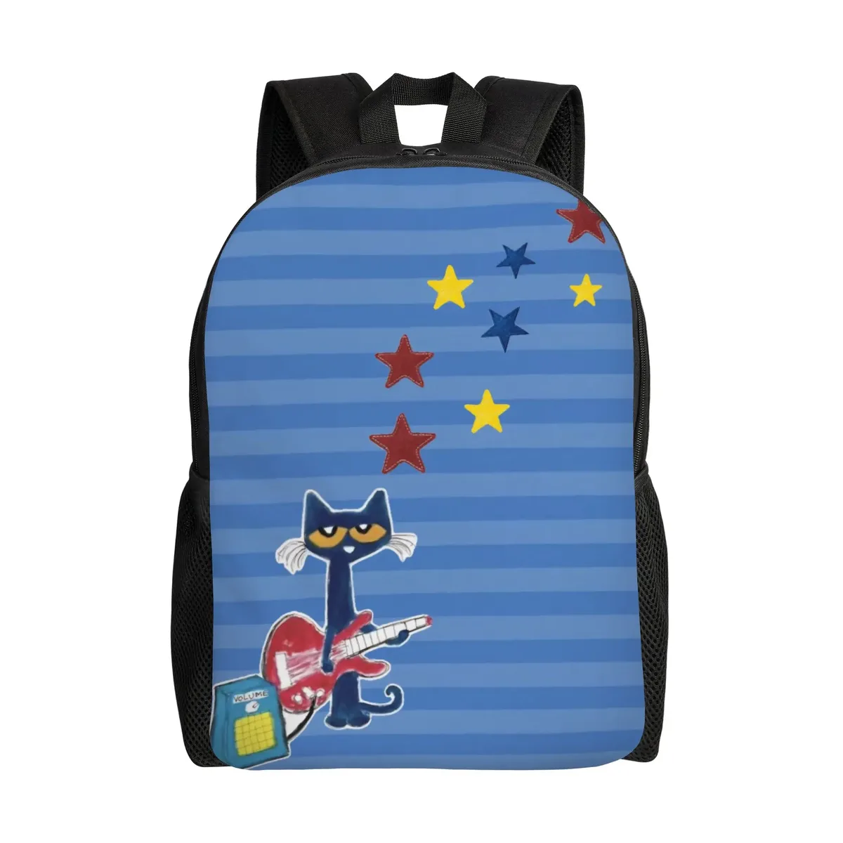 sac à dos classique petes cartoon cats, cadeau idéal pour le lycée, les affaires, sac à dos mignon pour hommes et femmes, sacs en toile pour l'université.