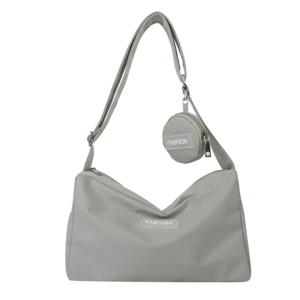 sac à bandoulière de grande capacité, version coréenne, décontracté, polyvalent, léger, oxford, nouvelle mode automne/hiver 2024