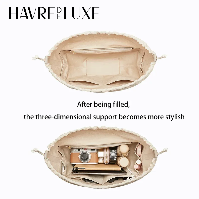 organisateur de sac pour sac cyme – insert durable et tendance pour support de sac, rangement et modification intérieure – accessoires pour sacs