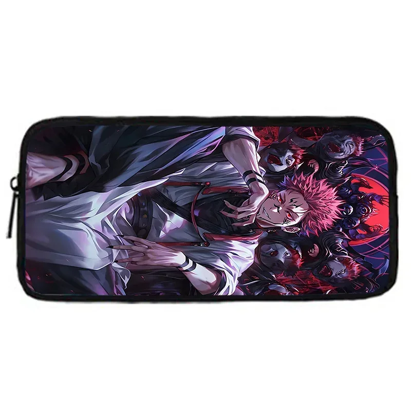 sac à dos d'école pour enfants, anime j-jujutsus k-kaisens, avec sacs à déjeuner, sacs à crayons, sacs d'école pour garçons et filles, meilleur cadeau