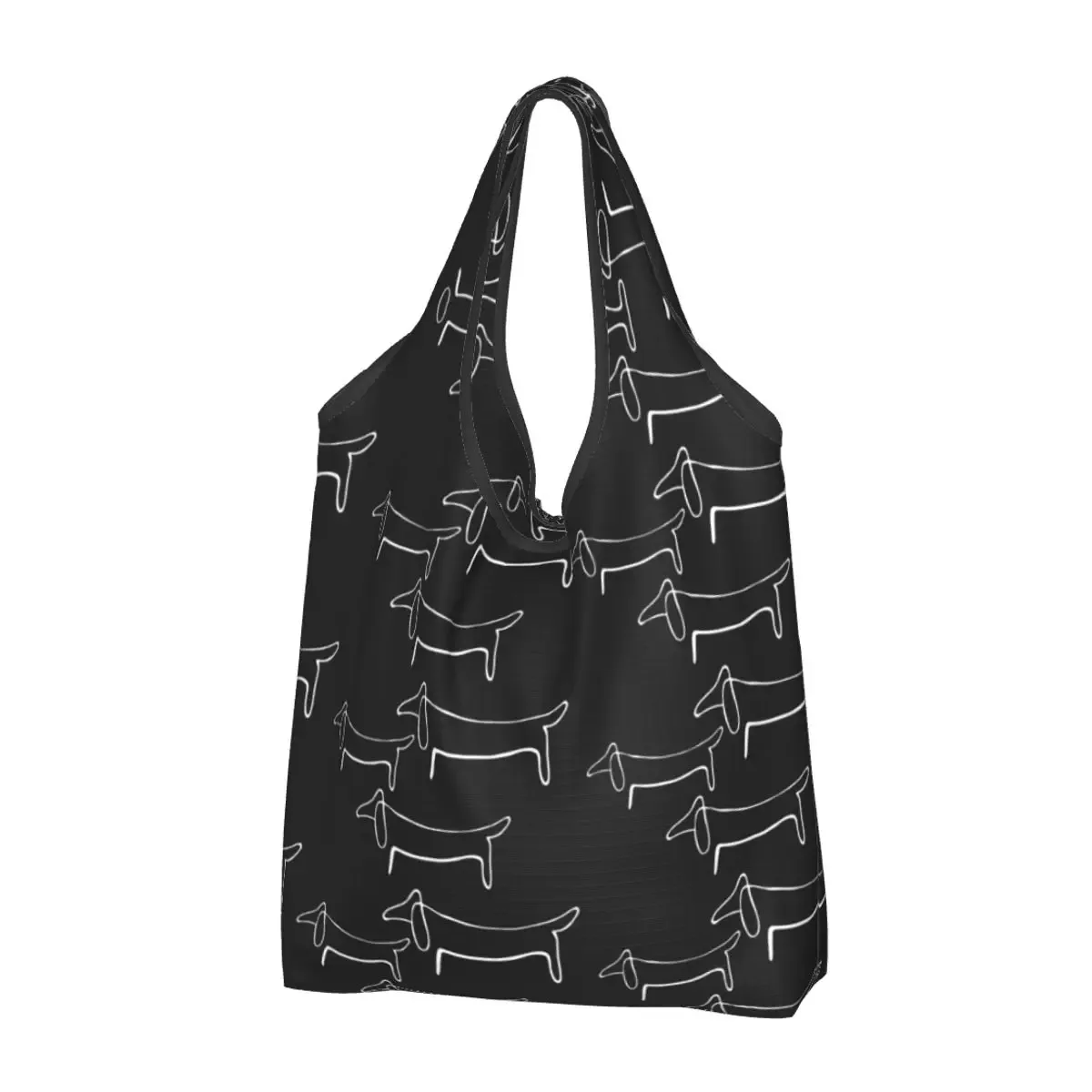 personnalisé drôle espagne pablo picasso guernica shopping sac fourre-tout portable épicerie shopper sac à bandoulière