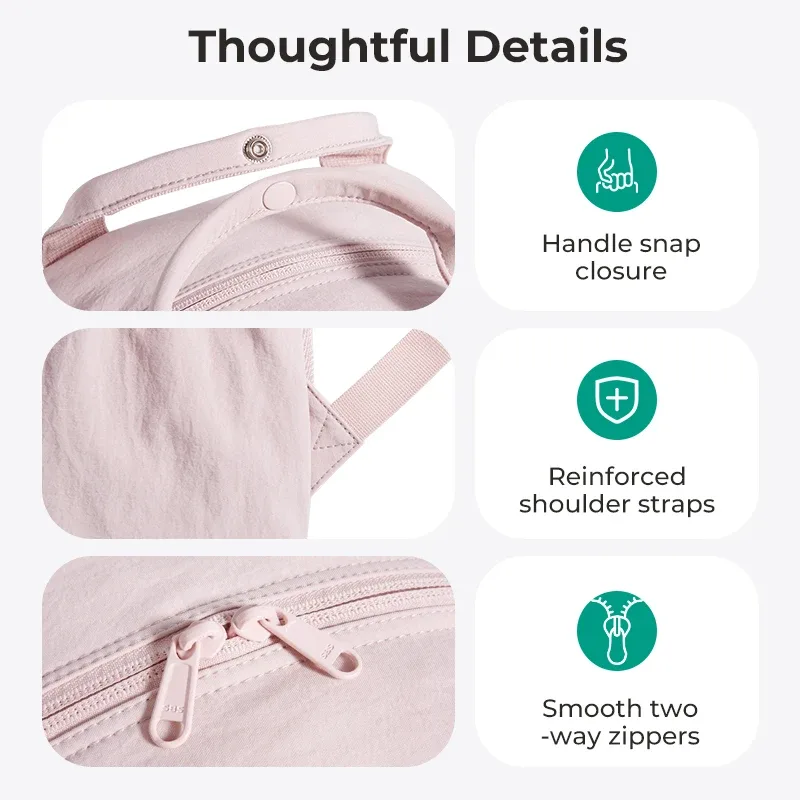 sac à dos bagsmart pour femmes, grande capacité, sac de voyage pour ordinateur portable, sac de transport extérieur, sac à dos léger pour l'école pour filles