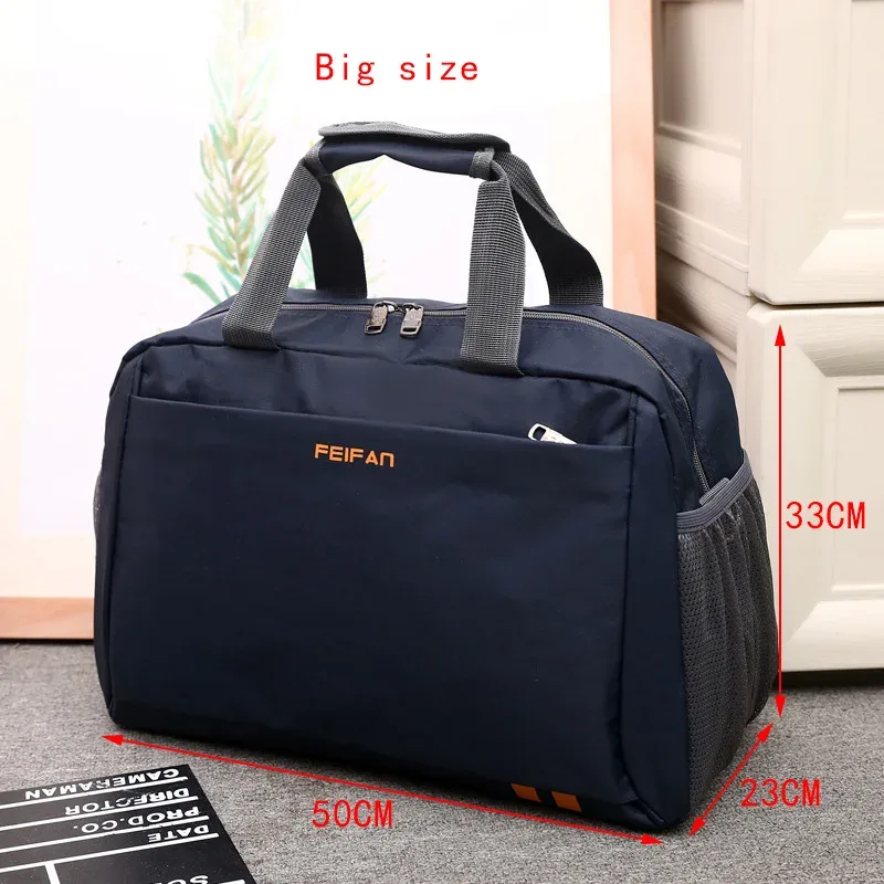 sac de voyage de grande capacité pour femmes et hommes, sac de sport d'affaires, cubes d'emballage, sac à main étanche pour bagages, sacs à bandoulière fourre-tout