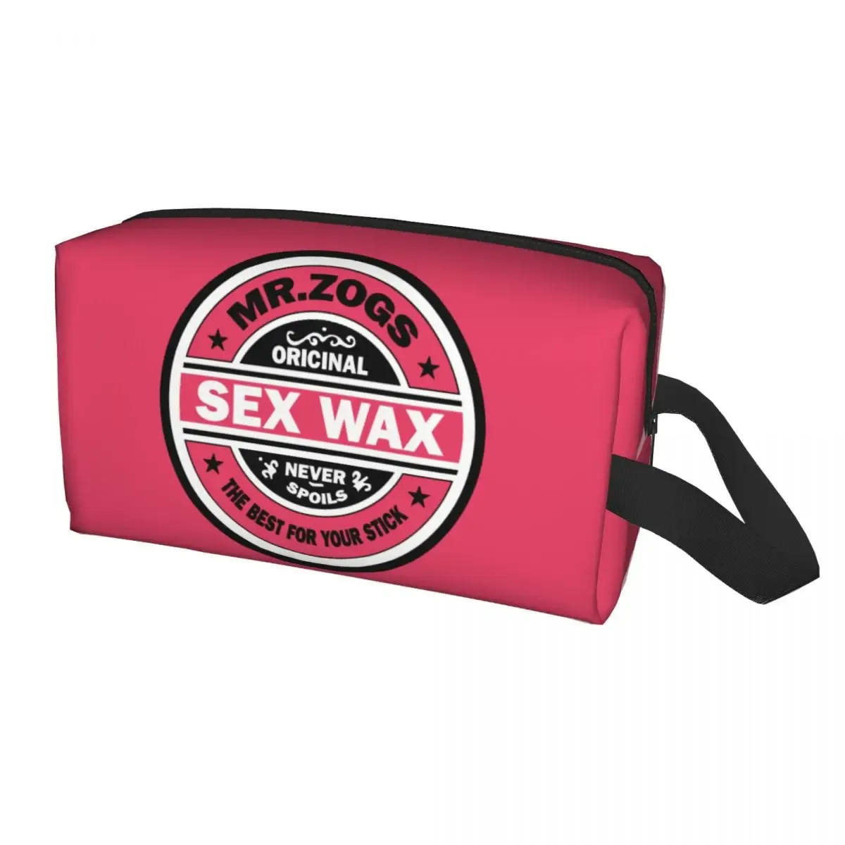 trousse de maquillage personnalisée mr zogs surfing sex warm pour femmes, trousses de toilette de rangement, trousse de maquillage de voyage, trousse de maquillage de mode, évaluation