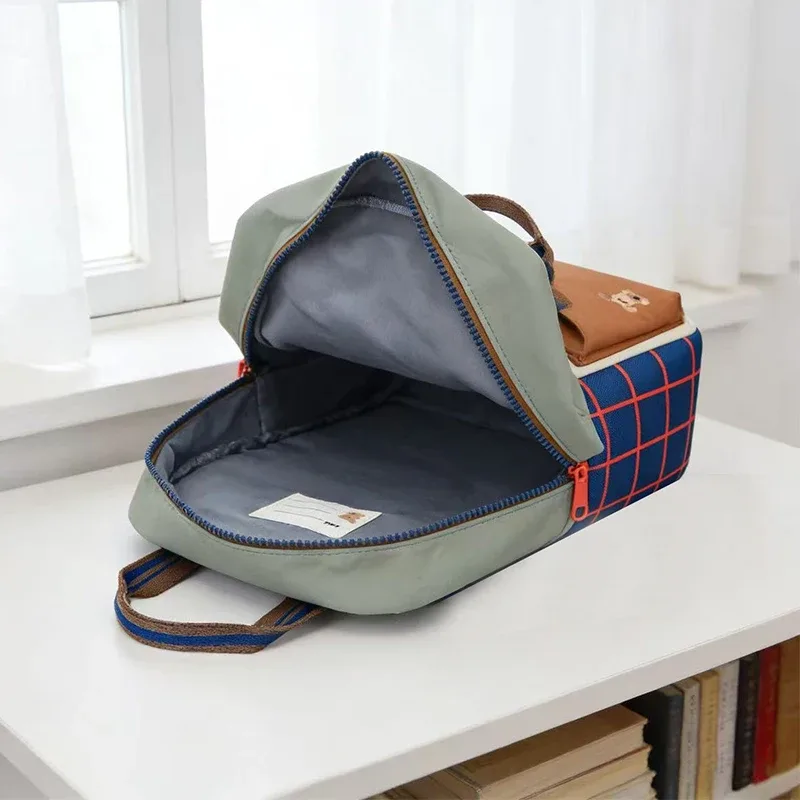 sac à dos personnalisé brodé sur mesure / 2 options standard, motif dessin animé mignon, matelassage en forme de cœur, sac à dos décontracté, cadeau pour la rentrée scolaire