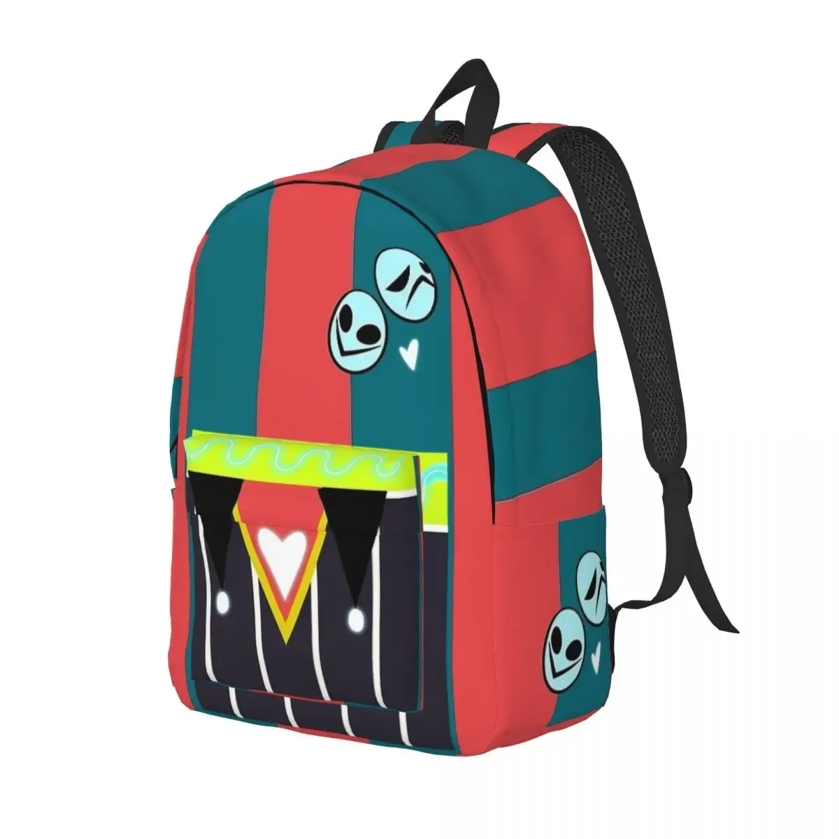 helluva stolas dessin animé sac à dos pour hommes femmes adolescent étudiant travail sac à dos collège sac à bandoulière cadeau