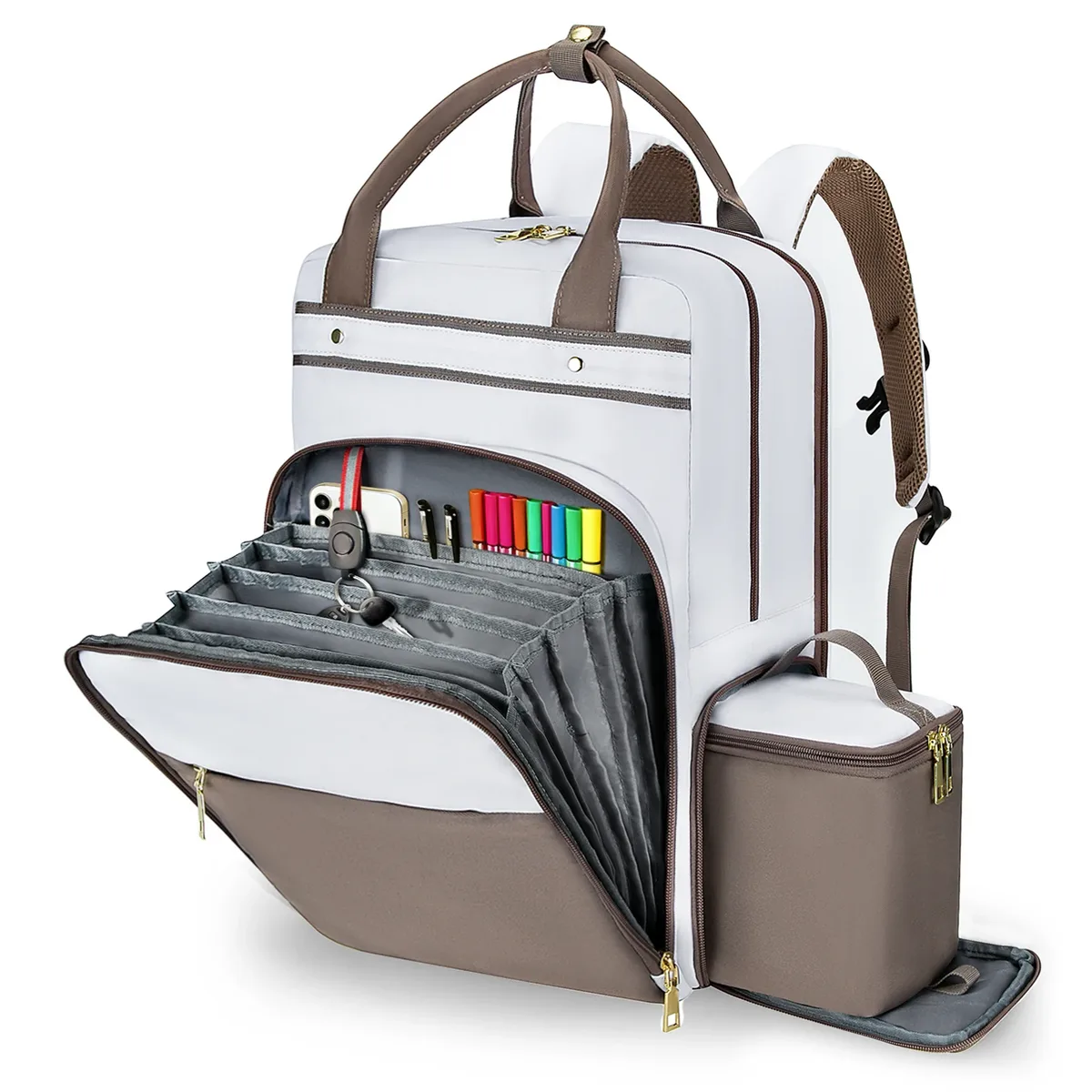 sac à dos de pique-nique isotherme, sac de voyage multifonctionnel, grande capacité, extérieur, camping, étanche, déjeuner