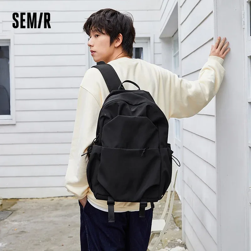semir-sac à dos observateur de voyage pour homme et femme, cartable de grande capacité pour ordinateur, pour lycéens, nouvelle collection 2024