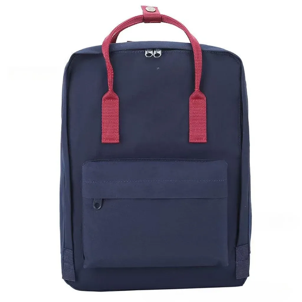 sac à dos en toile de grande capacité, sac d'école pour étudiants, sac à dos léger pour ordinateur portable, sac de voyage décontracté pour hommes et femmes