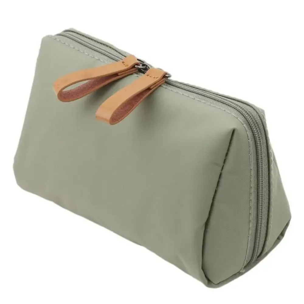sac de rangement en nylon pour femmes et filles, petite trousse de maquillage avec pochette séparée, pochette de voyage pour cosmétiques, mini sac à main étanche