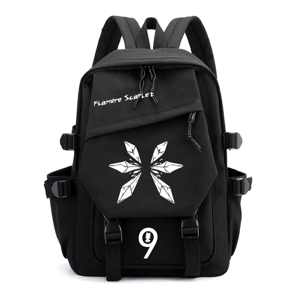 sac à dos touhou project ‌ sac à dos de voyage de grande capacité pour étudiants, imprimé dessin animé hakurei reimu kirisame marisa