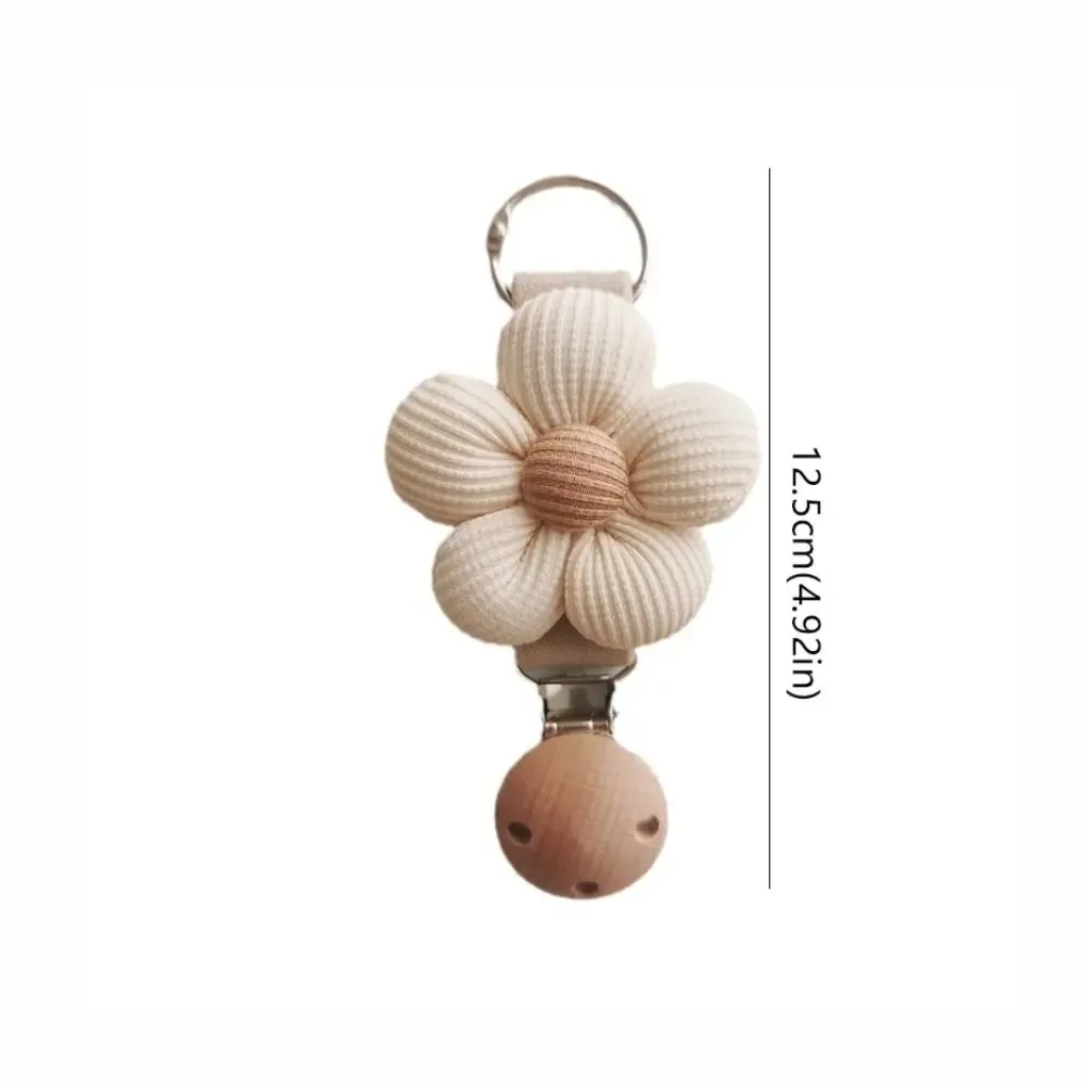 clip de chapeau à fleurs en coton anti-perte, clip en bois suspendu sur le sac, porte-chapeau de voyage, organisateur gadget por