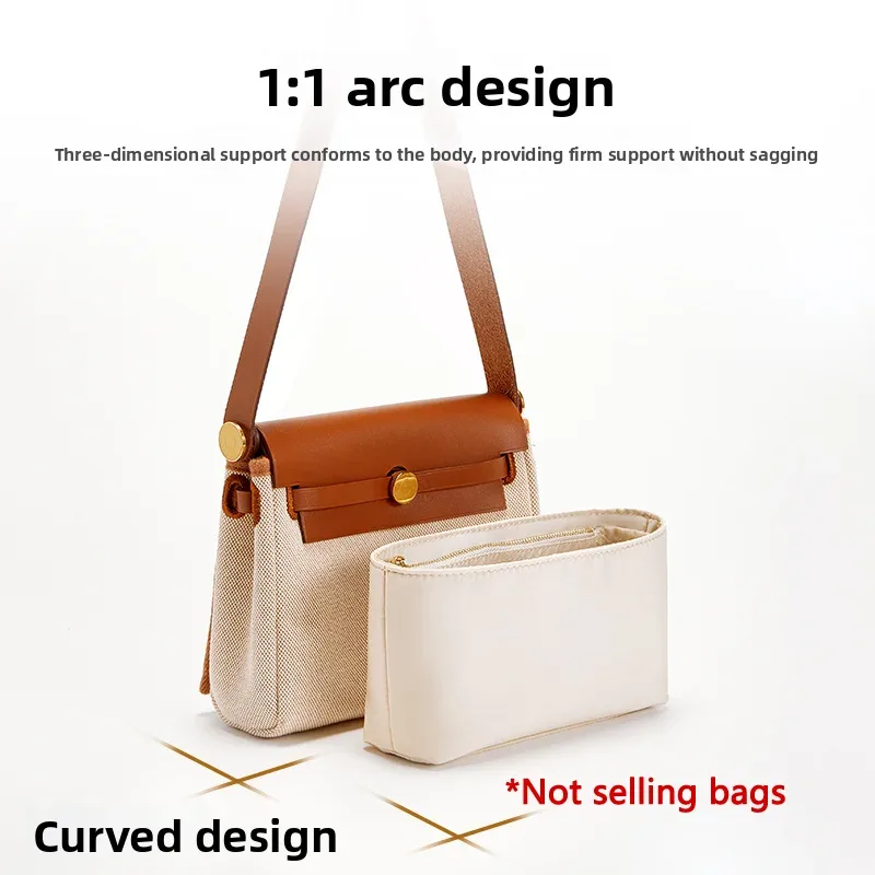 Insert organisateur de sac pour herbag, mini rangement en nylon, sac de mode durable, support de rangement, modification intérieure, accessoires de sac