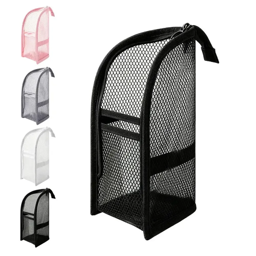 trousse de toilette portable en maille eva pour voyage, sac de rangement cosmétique, organisateur de maquillage, pochette de maquillage pour femme, trousse de lavage pour salle de bain