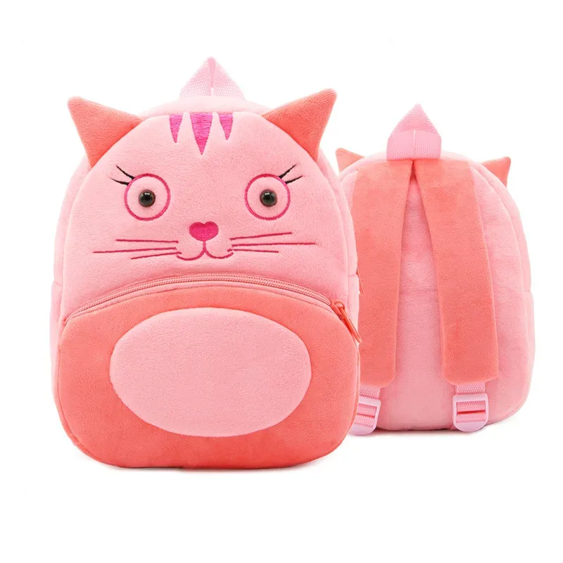 sac à dos créatif en peluche pour enfant, observateur, mignon, animal de dessin animé