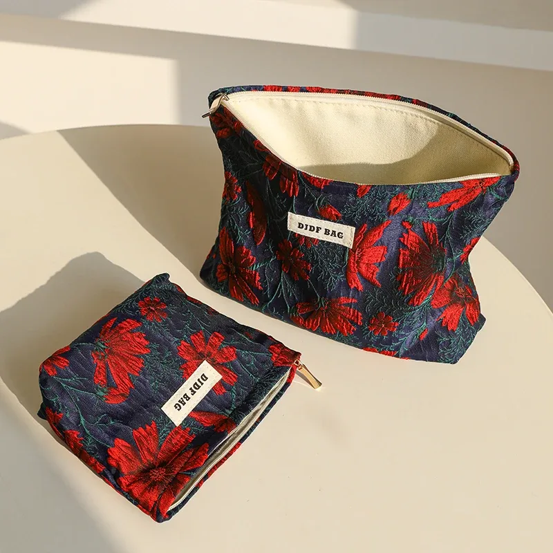 mini sac à cosmétiques portable rouge doux pour femme, petit sac de rangement pour serviettes hygiéniques, sac pour pièces de monnaie et clés, sac pour cartes bancaires portables