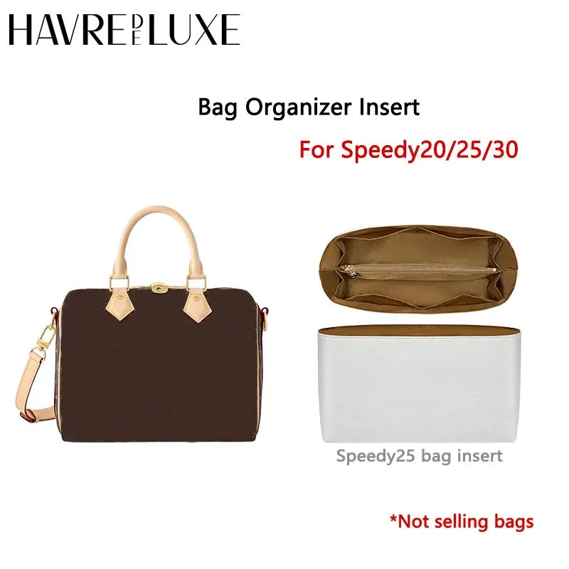 Insert organisateur pour Speedy25 30 sac fourre-tout sac de rangement étanche sac à main insérer sac à main doublure sacs accessoires