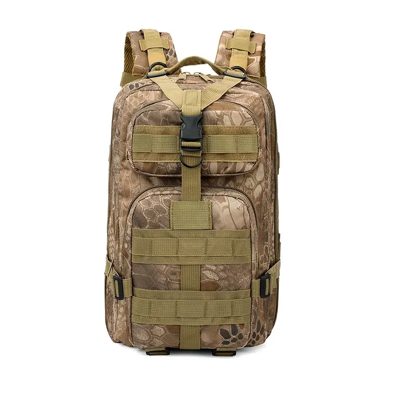 sac à dos tactique 3p, sac à dos de voyage pour randonnée en plein air et alpinisme, sac à double bandoulière, livré avec un sac de poitrine