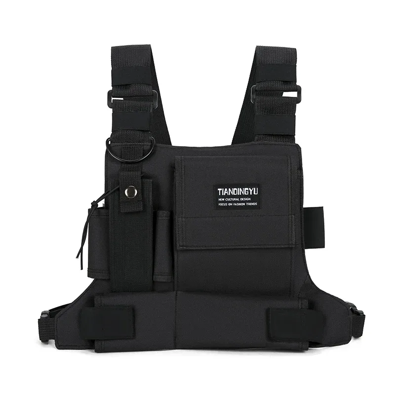 sac de cyclisme extérieur léger, gilet de course, sac à dos unisexe, sac de poitrine pour randonnée et marathon, poche de rangement, sac de poitrine sport pour homme