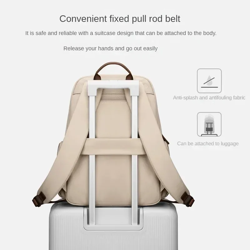 golf-sac à dos pour ordinateur portable pour femme, sac à dos tendance pour ordinateur, sacs à dos de loisirs pour étudiants, sacs d'école pour femme, 15 po, 6 po