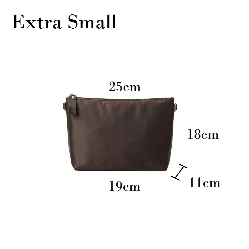 sac d'insertion de organisateur en nylon pour femmes, sac de maquillage de voyage, sacs d'insertion de maquillage multifonctionnels de voyage