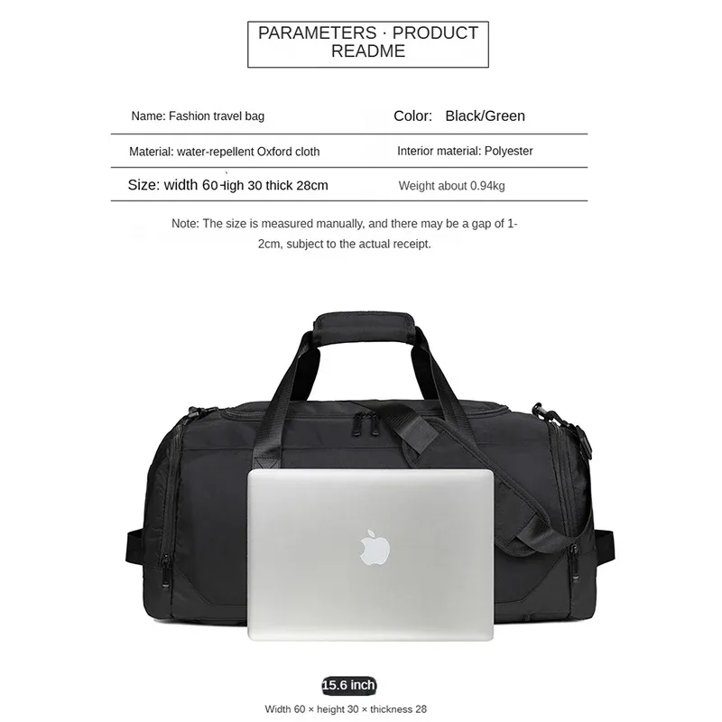 sac de voyage de grande capacité avec logo imprimé, sac de rangement de sport de boxe, sac de sport à motif personnalisé