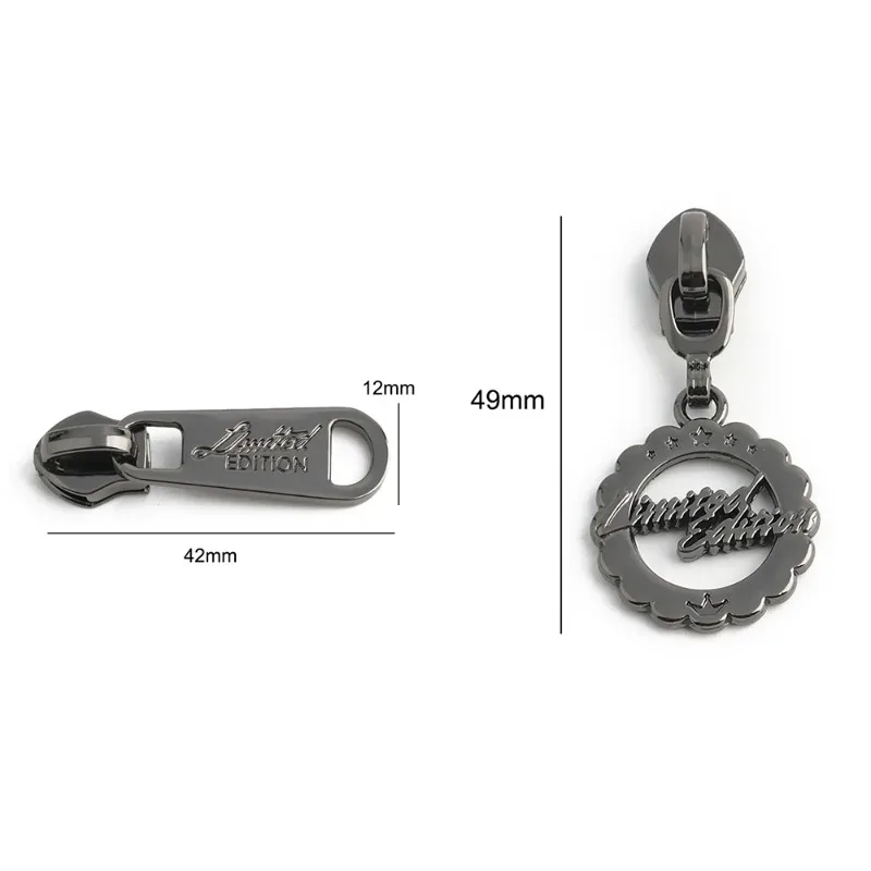 pièces de rechange pour fermetures éclair en métal, élégantes et polyvalentes, pour sacs à cosmétiques et portefeuilles, 5 à 20 pièces # 5 pièces de couture et de réparation en nylon pour bricolage