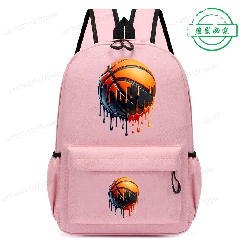 sac à dos scolaire imprimé basketball pour enfants, sac à dos tendance pour garçons et filles, sacs à dos de maternelle pour enfants, sacs à dos mignons à motif de dessin animé