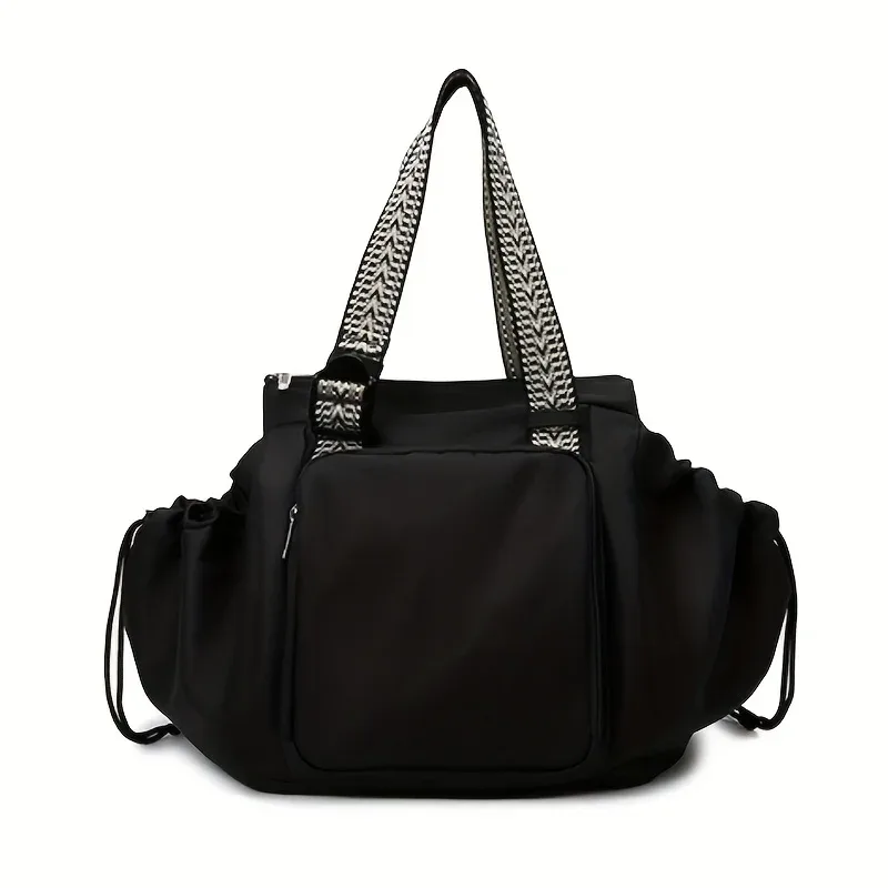 sac de sport de fitness avec poignées, sac à dos de rangement de voyage de grande capacité et berceau convertible polyvalent en tissu oxford