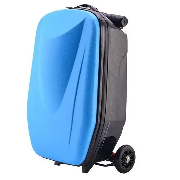 valise à roulettes pour scooter de 20 pouces, avec roues, sac de chariot de voyage, facile à manœuvre et élégante