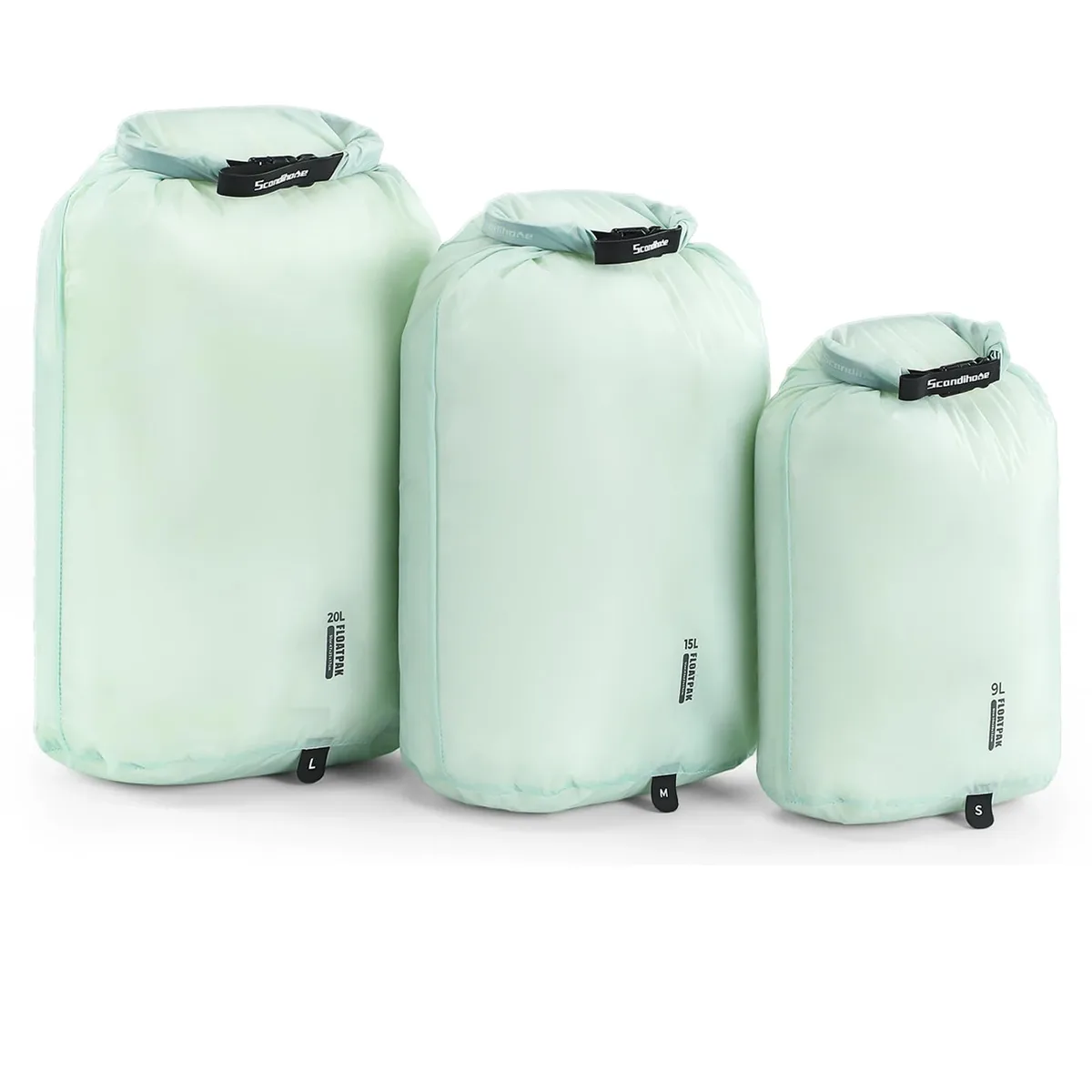 sac étanche ultraléger pu8000mm pour la natation, le camping, la randonnée, pochette de rangement, organisateur de bagages de voyage, sac à vêtements 9l 15l 20l