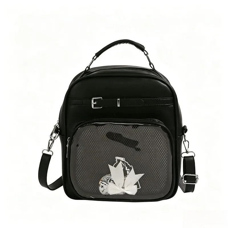 nouveau sac à dos décontracté pour femme, style preppy, sac à bandoulière unique, design original niche, sac ulzzang ita pour fille 2026