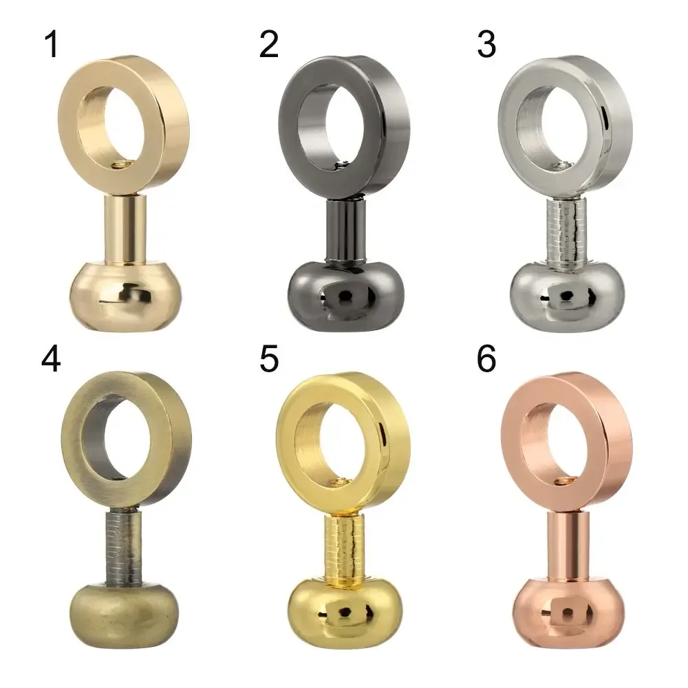 accessoires en cuivre pur pour sac, boucle de chaîne à fermeture éclair, remplacement des boucles de transformation, boutons matériels, kit de réparation de sac à main, 1/2 pièces