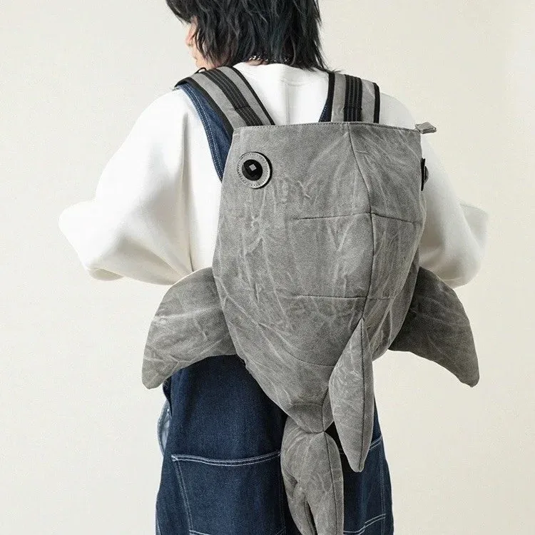 sac à dos requin sac grande capacité sac à dos drôle unisexe rue sac à dos à la mode rюкзак mужekte© 60 releas