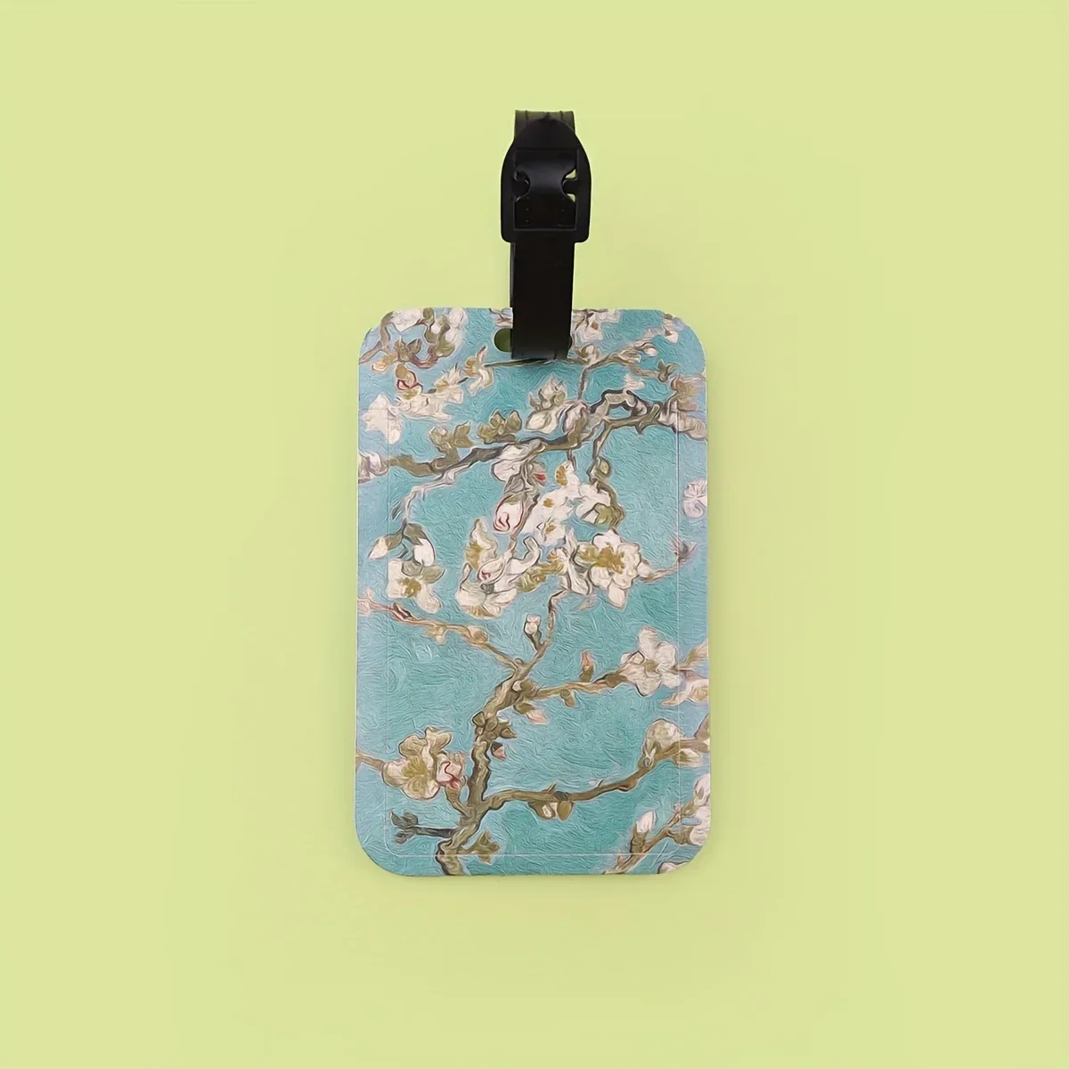 étiquettes à bagages créatives inspirées de l'art de van gogh, l'accessoire de voyage parfait. comprend une étiquette d'identification portable adaptée à votre bagage.