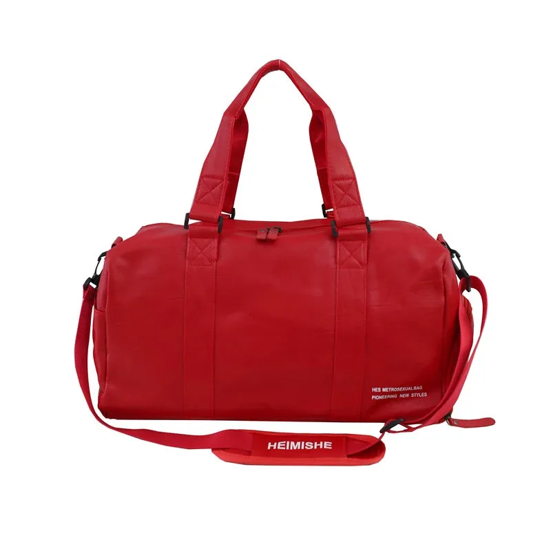 sac de sport pour hommes avec logo personnalisé, grand sac de fitness sec et humide, sac de sport pour hommes et femmes, personnalisation personnalisée, sac de voyage en cuir pu.