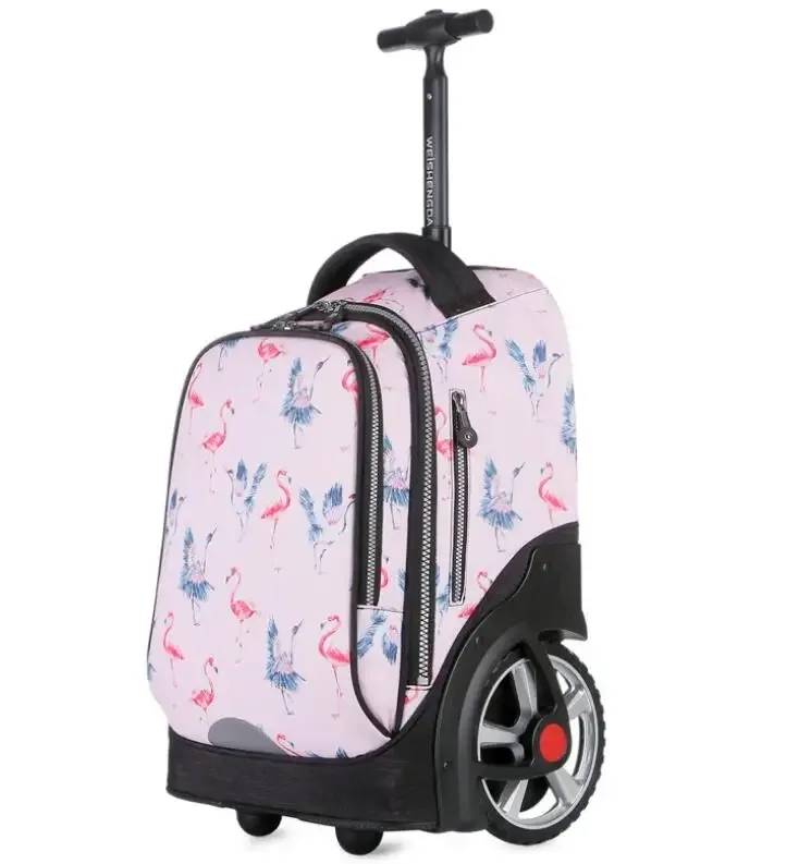 sac d'école à roulettes pour filles, sacs de voyage à roulettes pour adolescents, sac à roulettes de voyage pour enfants