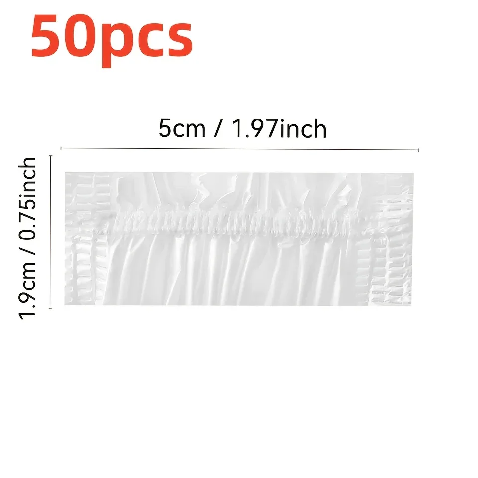 yitape 50/100pcs housses de roues de valise jetables, imperméables et anti-poussière, protection des roues de bagages pour les voyages d'affaires et le rangement
