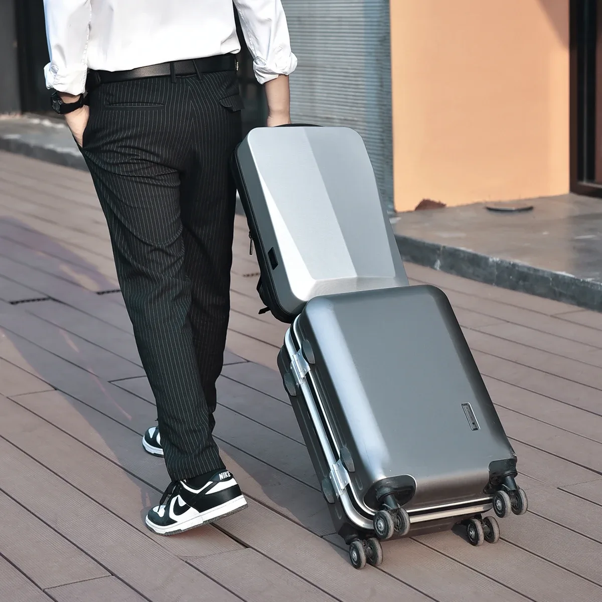 sac à dos étanche pour ordinateur portable pour homme, sac de jeu à coque rigide extensible, antivol tsa, charge usb, sacs de voyage d'affaires, 17 pouces