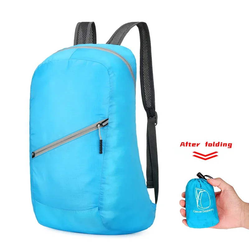 sac à dos de voyage pliable portable, sac d'alpinisme multifonctionnel, sac de sport léger, étanche, unisexe, extérieur