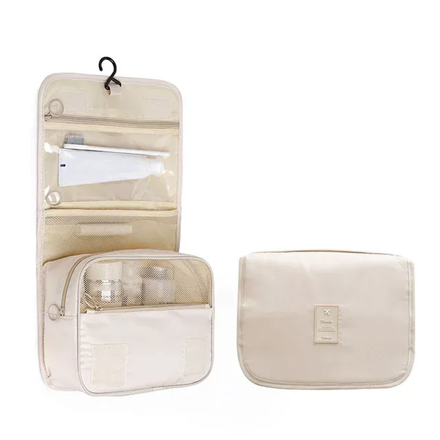 sac de maquillage de voyage, organisateur de produits de toilette étanche, nécessaire de haute qualité pour femmes, crochet de salle de bain, pochette de lavage, sac de rangement de maquillage à crochet