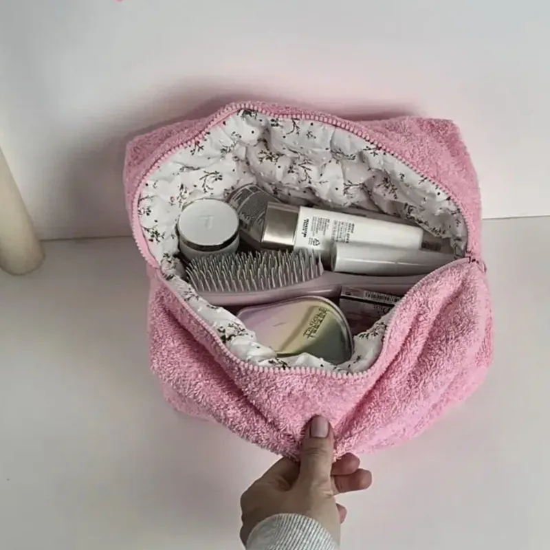 pochette à serviettes pour femmes, patch de lettres personnalisé, sac à cosmétiques, sacs de maquillage brodés, sac de rangement vert, sac de rangement, cadeau