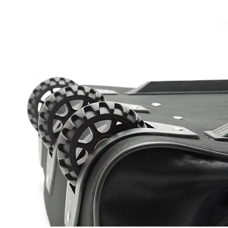 valise à roulettes grande capacité 32-40 pouces, sac de voyage imperméable en tissu oxford avec roulettes, sac de voyage à roulettes