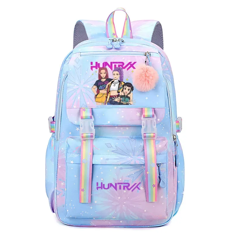 sac à dos kpop demon hunters pour étudiantes, lycéennes, collégiennes, polyvalent, adapté au quotidien et aux activités de plein air